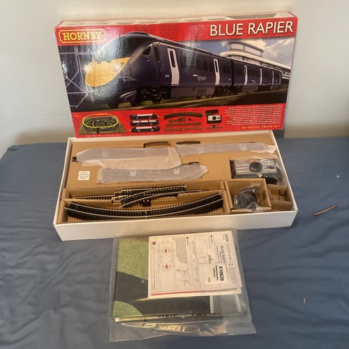 Hornby blue rapier train set - hornby,