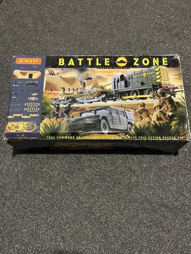 Hornby battle zone train - train, set