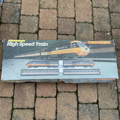 Hornby train set high - train, speed